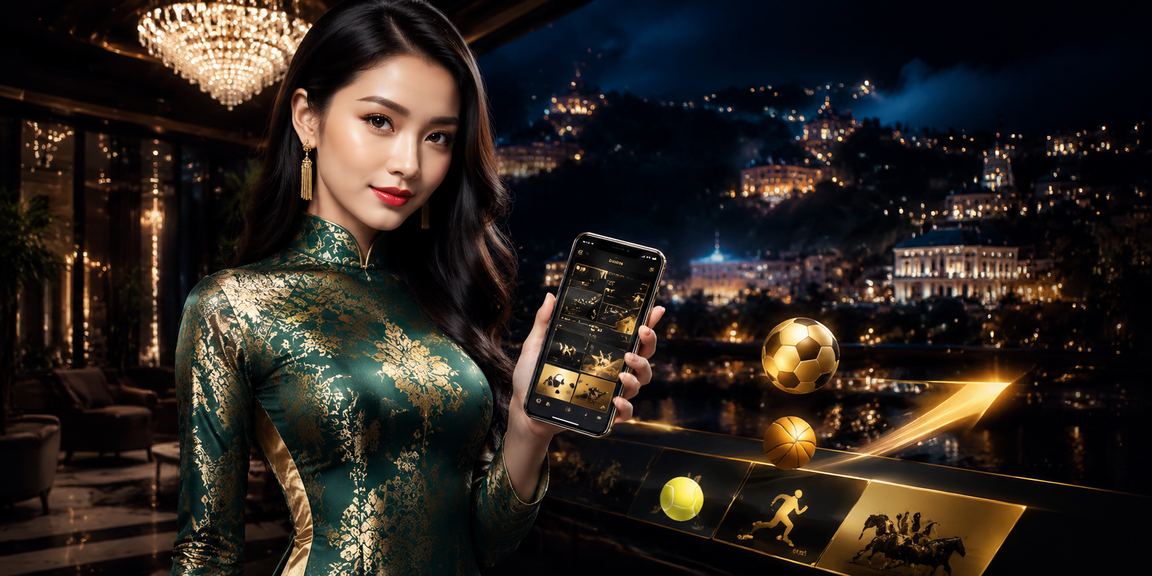 Người dùng theo dõi kết quả cá cược thể thao tại vùng núi Sapa trong trang phục truyền thống